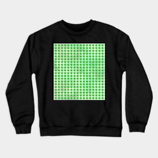 Four leaf clover pattern on texture Crewneck Sweatshirt